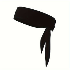 Geometric Pattern Athletic Headband, Polyester & Spandex Blend