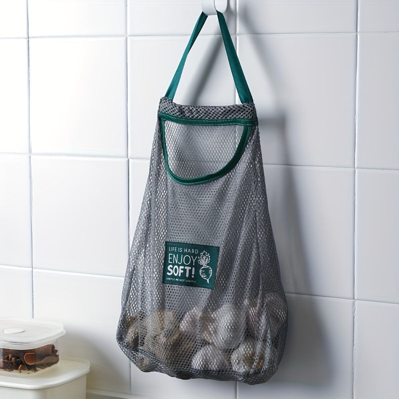 Mesh Storage Bag Kitchen Fruit Vegetable Portable Mesh Organ