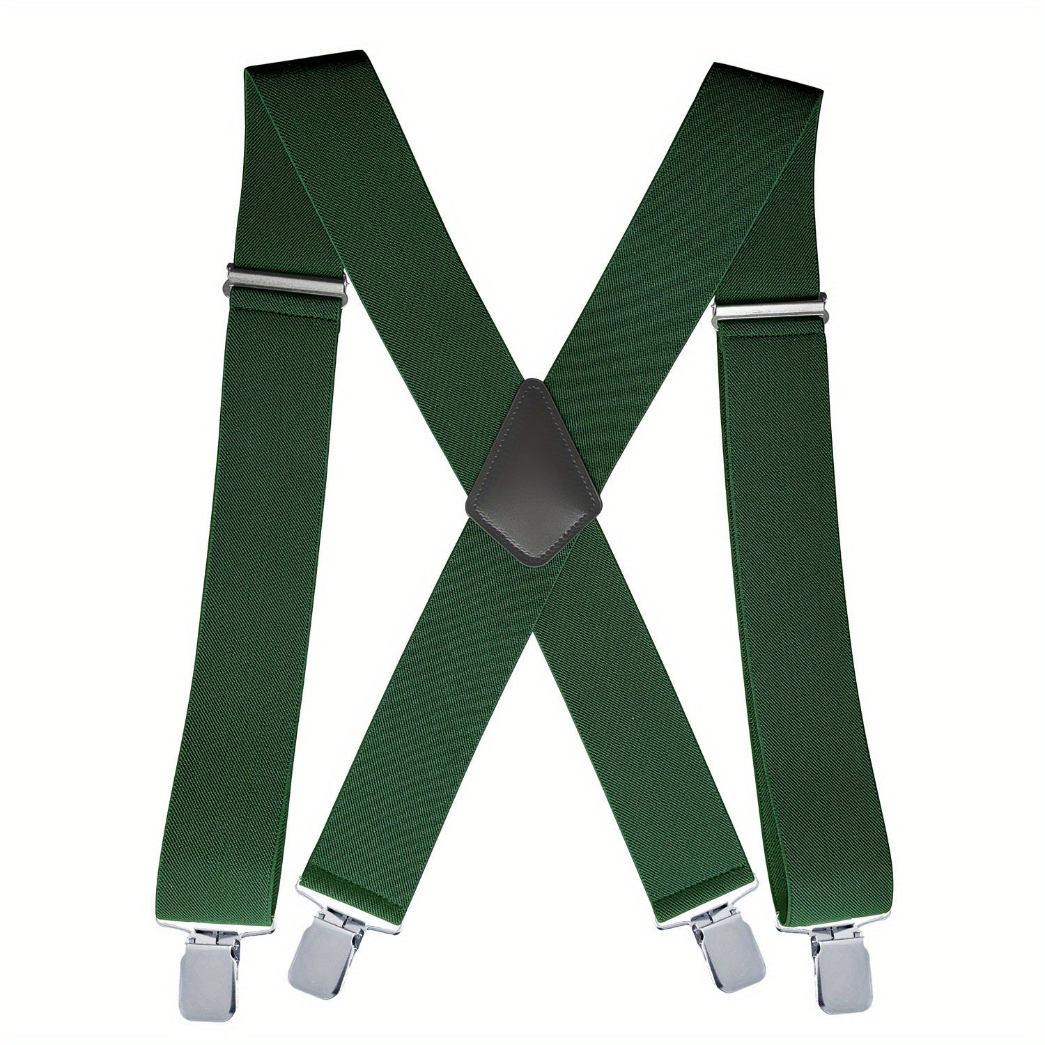 Men's Adjustable Elastic Suspenders with Comfortable Straps