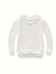 Girl Lantern Print Pullover Hoodie