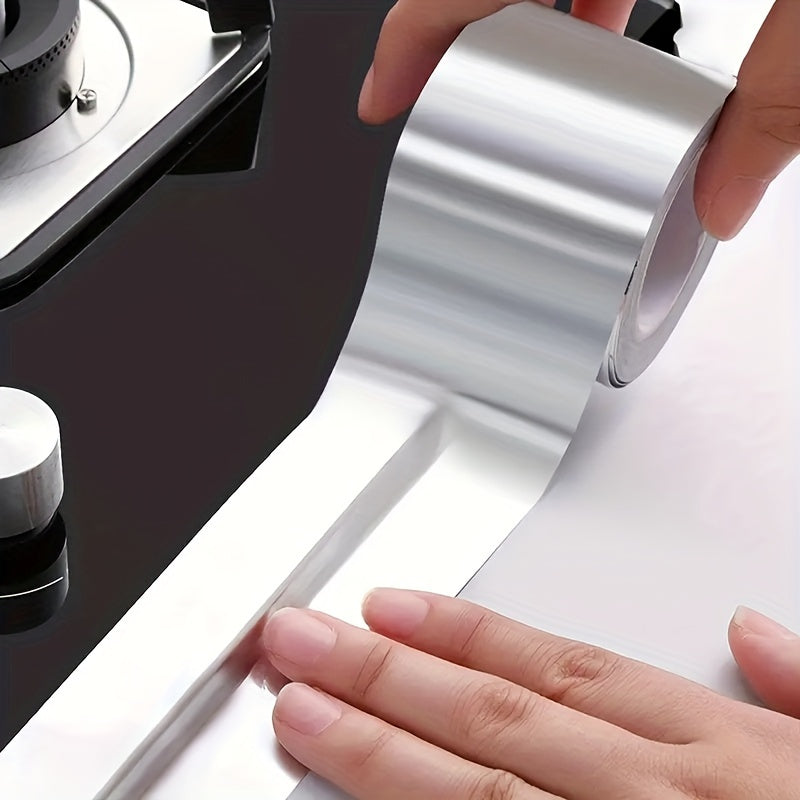 1pc Aluminum Foil Tape Pipe Protection Sealing Kitchen Gap