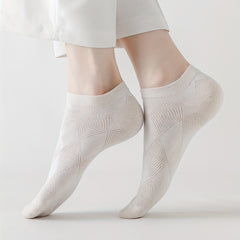6 Pairs Argyle Ankle Socks Soft Lightweight Low Cut Women's Stockings