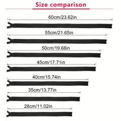 10pcs Pack 3 Nylon Coil Invisible Zipper DIY Sewing Accessories