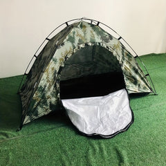 Camouflage Tent Double Layer UV Protection Portable Single