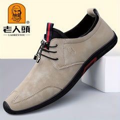 Men's Lace Buckle Smart Casual Dress Shoes