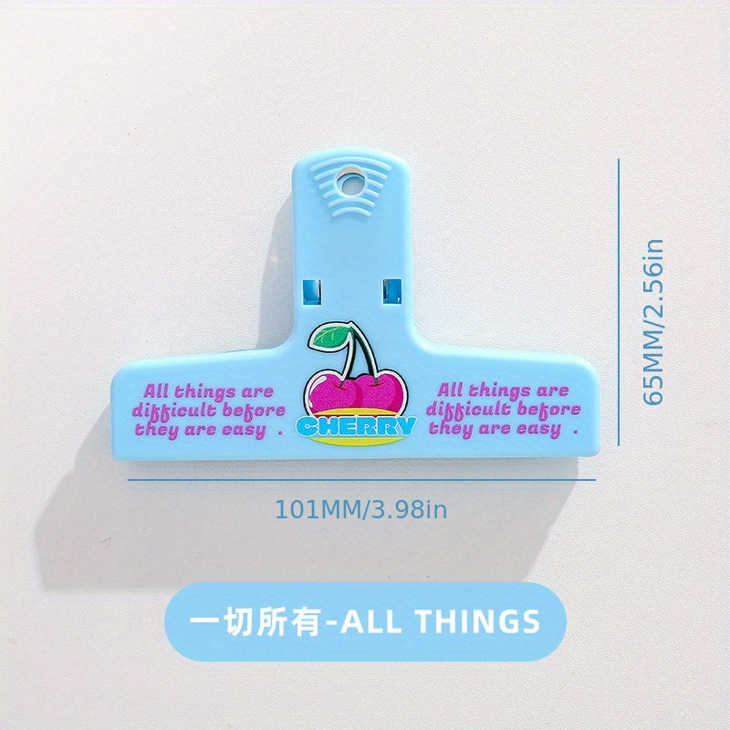 Plastic Magnet Long Tail Clip for Desk Organizer