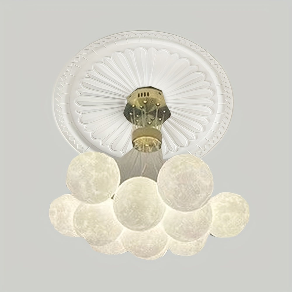 French Round Ceiling Style Decoration Lamp Plate