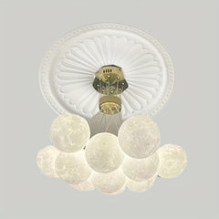 French Round Ceiling Style Decoration Lamp Plate
