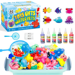 3D Water Elf Set Magic Water & Molds for DIY Crafts, 6 Bottles - 100ml Each