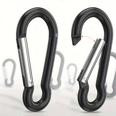 10pcs Aluminum Carabiners for Camping Hiking 4 32 cm