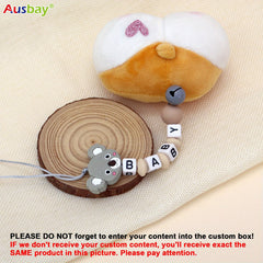 Personalized Baby Pacifier Holder Ideal Gift For Baby Shower