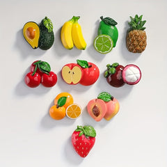Fruit Refrigerator Sticker Magnetic Decoration Holiday Party Supplies