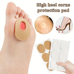 Anti-wear Foot Care Pads Heel Foot Pads For Corns Soft Shoe Hole Patch