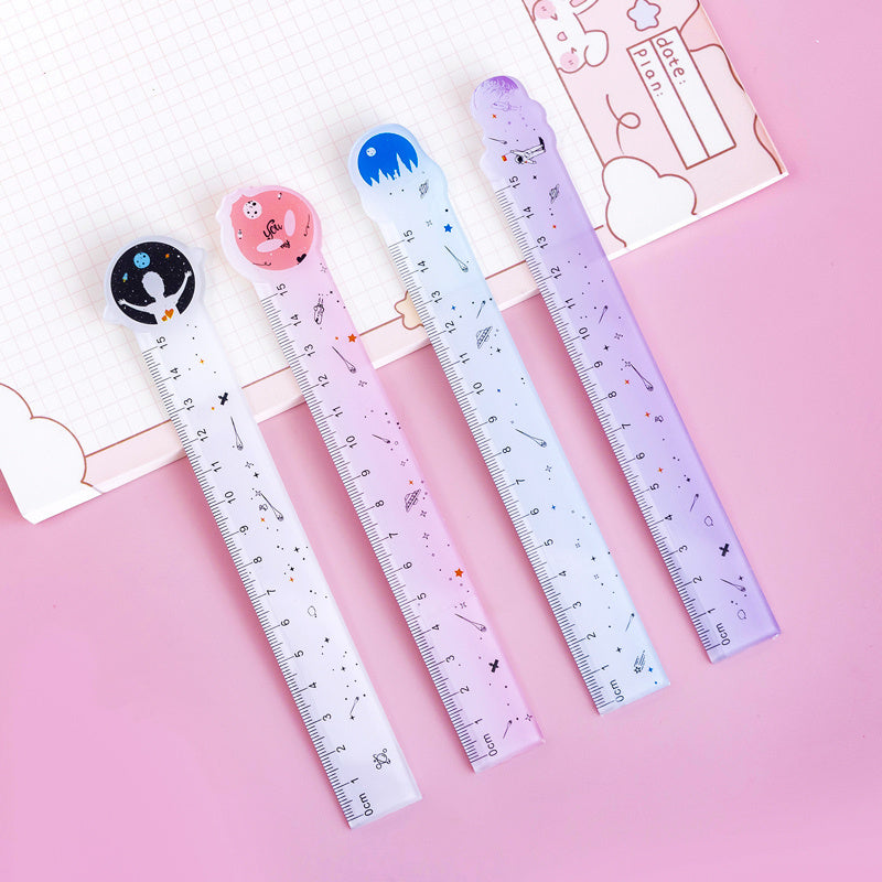 Cute Cartoon Drawing Ruler for Crafts and Art