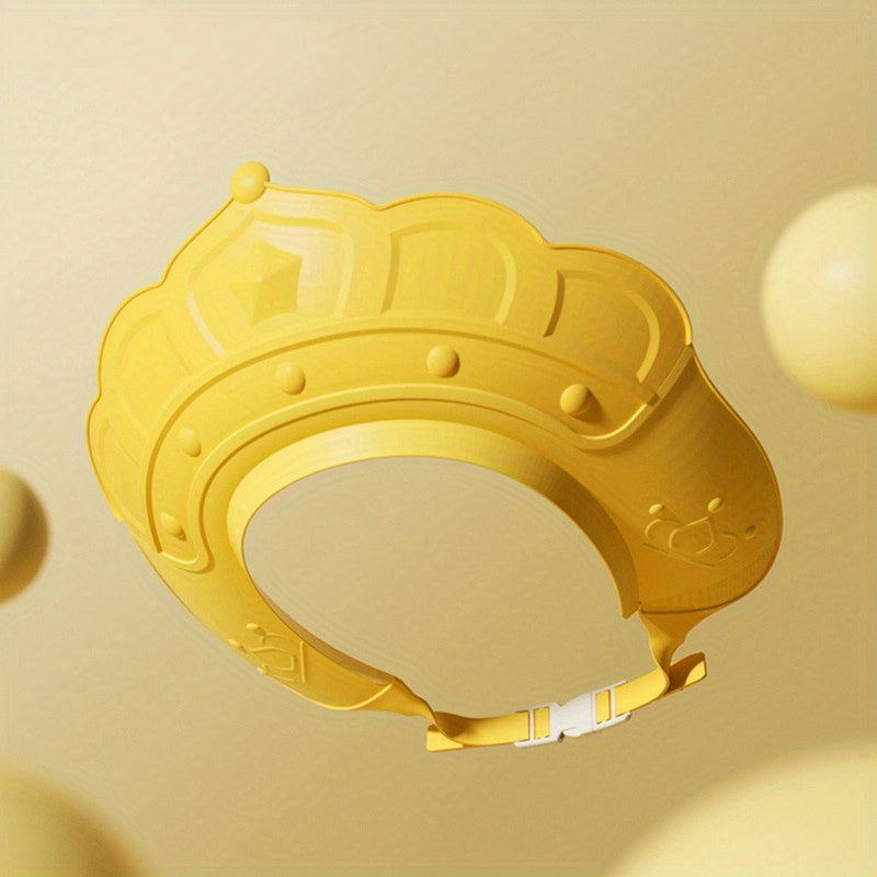 Baby Shower Cap Ear Protection Silicone Waterproof Cap
