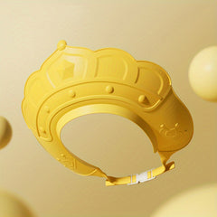 Baby Shower Cap Ear Protection Silicone Waterproof Cap