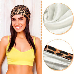 Satin Lined Beanie Double Layer Soft Skull Cap Women Turban Cap