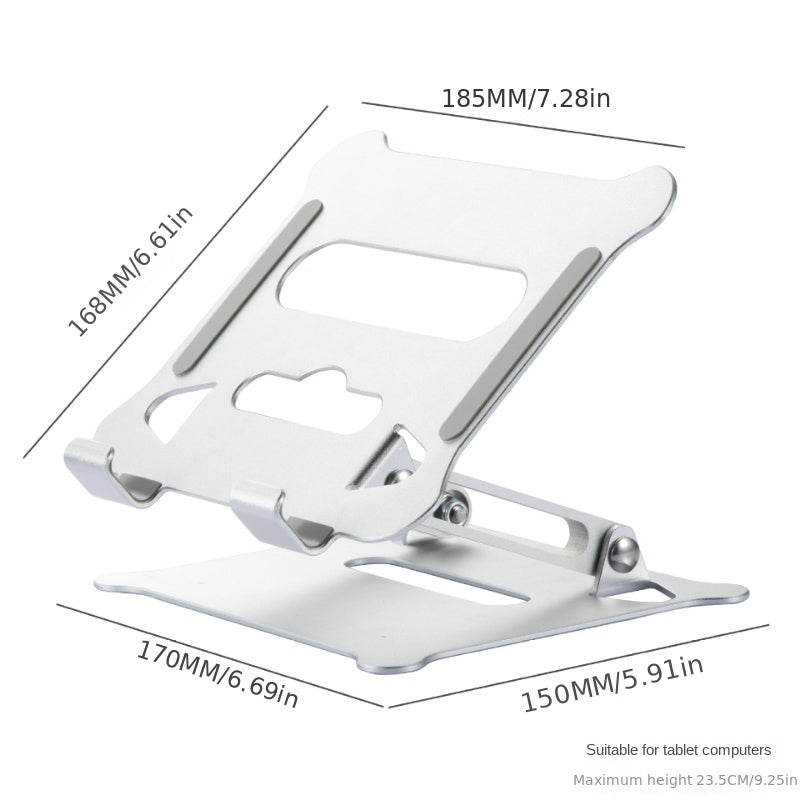 Aluminum Laptop Stand Foldable Cooling Bracket
