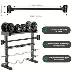 Dumbbell to Barbell Converter for 90 KG Sets