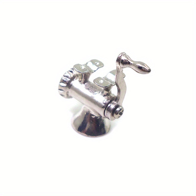 Miniature Kitchen Meat Grinder for 1:12 Scale Dollhouses