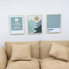 Dollhouse Mural Wall Decorative Landscape Picture Frame DIY Accessories