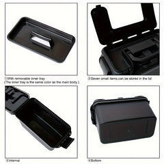 AMMO 50TN Plastic Tool Box Portable Handle Small Parts Organizer Lightweight Sto