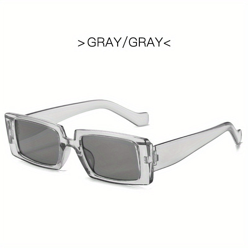Rect. Sunglasses Women Men Anti Glare UV400