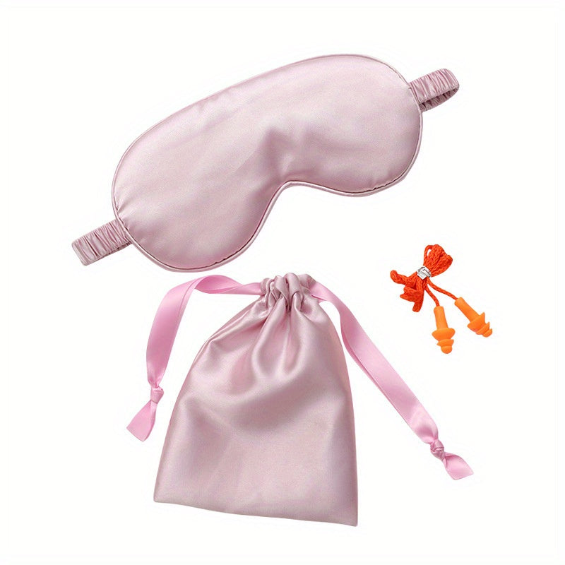 Silky Satin Eye Mask Night Mask Sleep Eyes Cover Soft Patches for Men Women