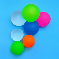 Colorful Squeeze Balls Soft Slow Rebound Rubber Toys for Stress Relief