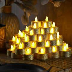 24pcs Electronic Candle LED Tea Wax Smokeless Candle Light