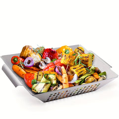 Heavy Duty Grill Basket Large Grilling Basket Stainless Steel