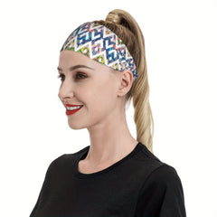 Vibrant Tie Dye Headband for Sports & Casual Wear - Thanksgiving & Halloween