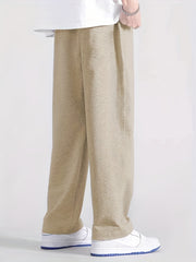 Graphic Print Men's Loose Sweatpants for Spring Fall