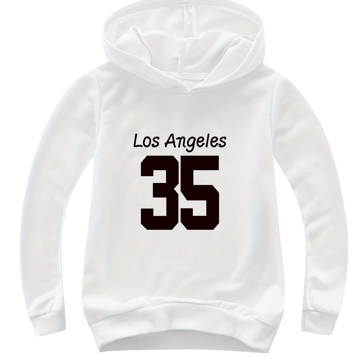 Girls Pullover Hooded Sweatshirt for Autumn Winter