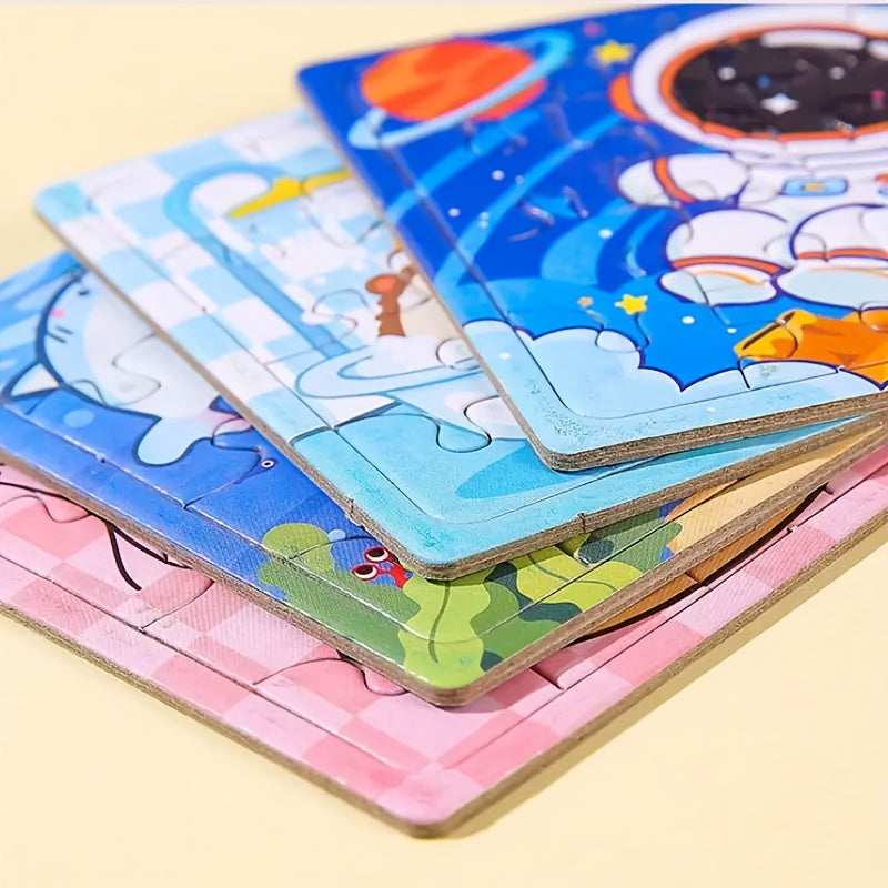 Creative Cartoon Animal Puzzle Children's Educational Paper Toys
