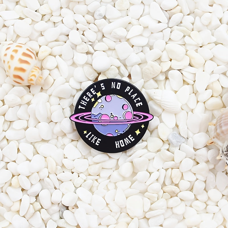 Home Sweet Home Planet Brooch
