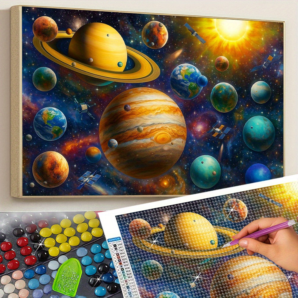 Space Themed 5D Diamond Painting Kit for Adults