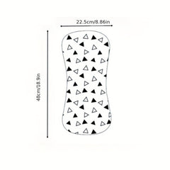 5pcs Soft & Absorbent Burp Cloths for Boys & Girls