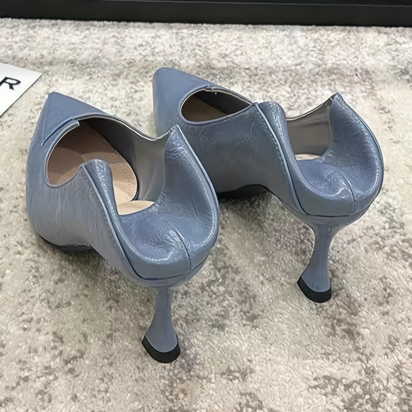 Women's Stiletto Heels Point Toe Pumps Comfortable Work Shoes