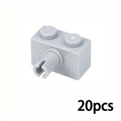 20pcs 1x2 Pin Thick Bricks Bulk Technical Particles DIY Toys 2458