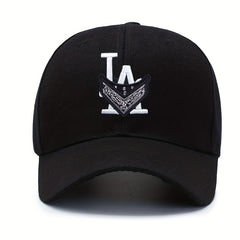 Hip Hop LA Bandana Baseball Cap Embroidered Dad Hat Unisex Sun Hats