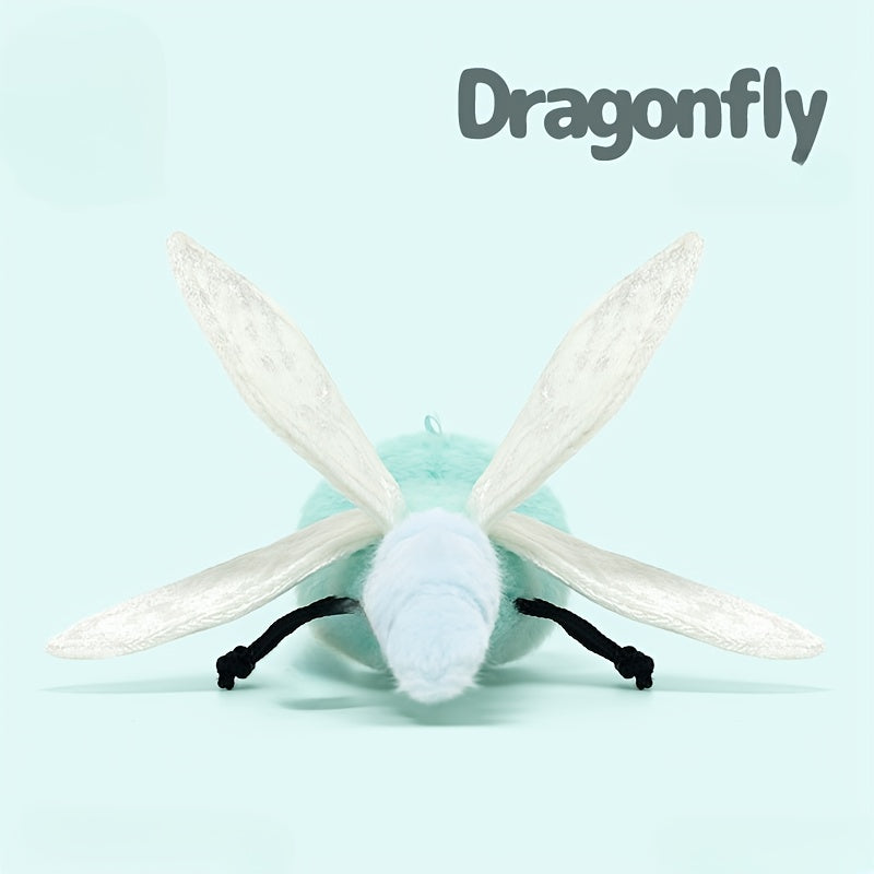 Dragonfly Plush Toy Soft Pastel Insect Decor Home Decoration