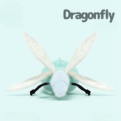 Dragonfly Plush Toy Soft Pastel Insect Decor Home Decoration