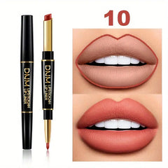 Red Matte Lip Liner Waterproof Long Lasting Lipstick Pencil