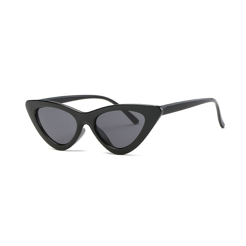 Cat Eye Sunglasses Women Metal Hinges Plastic Frame Sun Glasses UV400