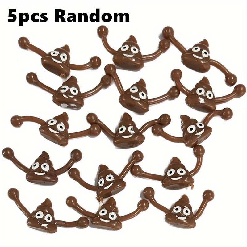 Smile Poop Slingshot Toy - Stress Relief and Party Game