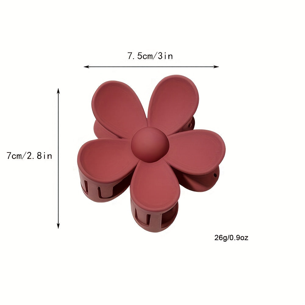 Flower Hair Claw Clips For Thick Hair - Hair Braid Accessories