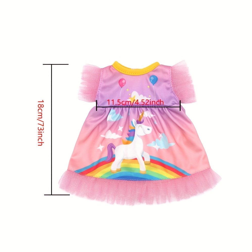 Doll Clothes & Sleeping Bag Set for 12 Inch Reinc