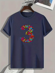 Men's Graphic T shirt Casual Comfy Tees For Summer Mens Clothing