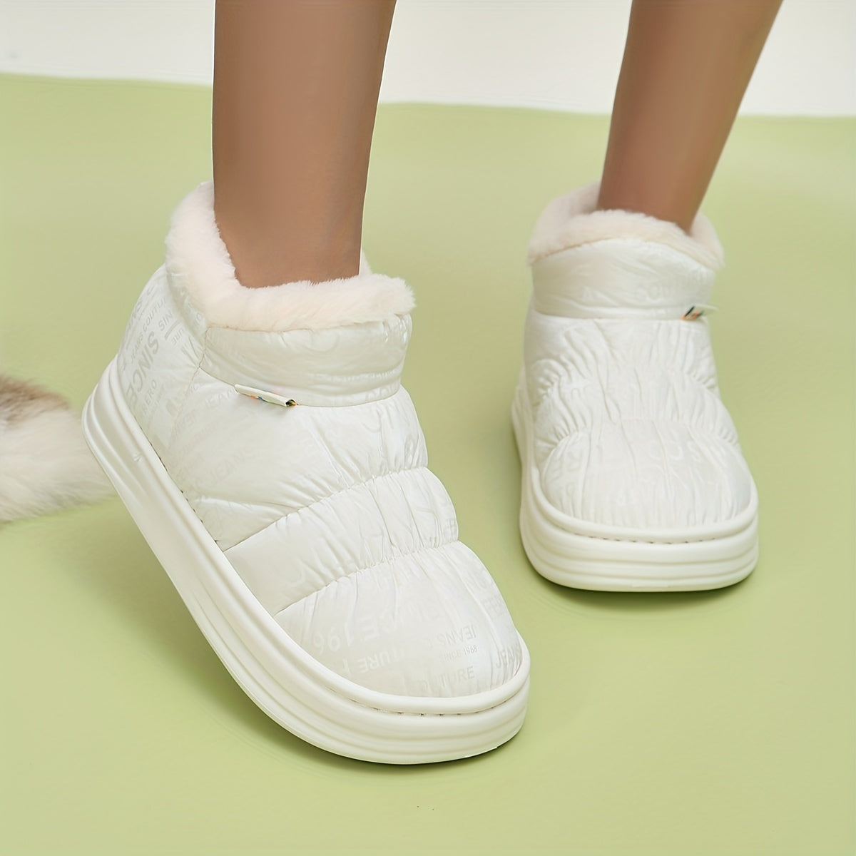 Women's Non slip Winter Warm Ankle Snow Shoes